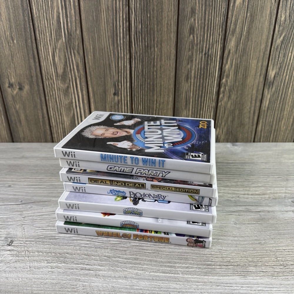 Nintendo Wii Game Lot – Party, Racing & Adventure Bundle 7 Games, Tested & Clean - Picture 7 of 11